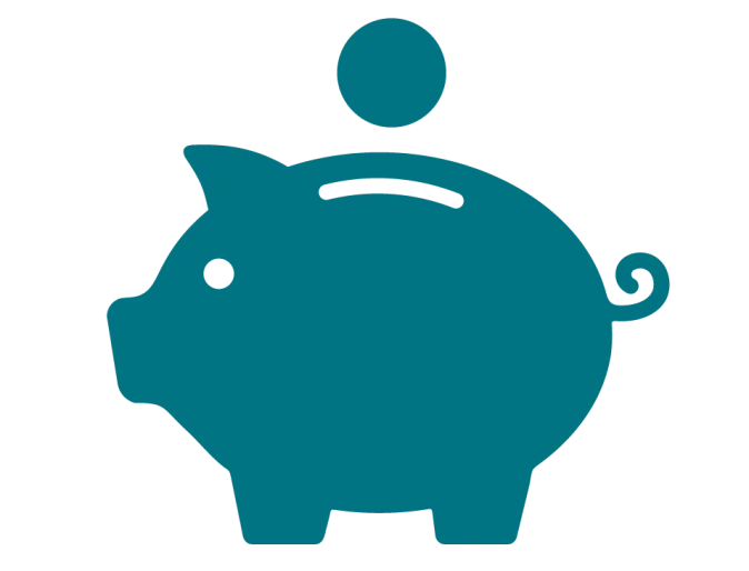 Icon of a Piggy Bank